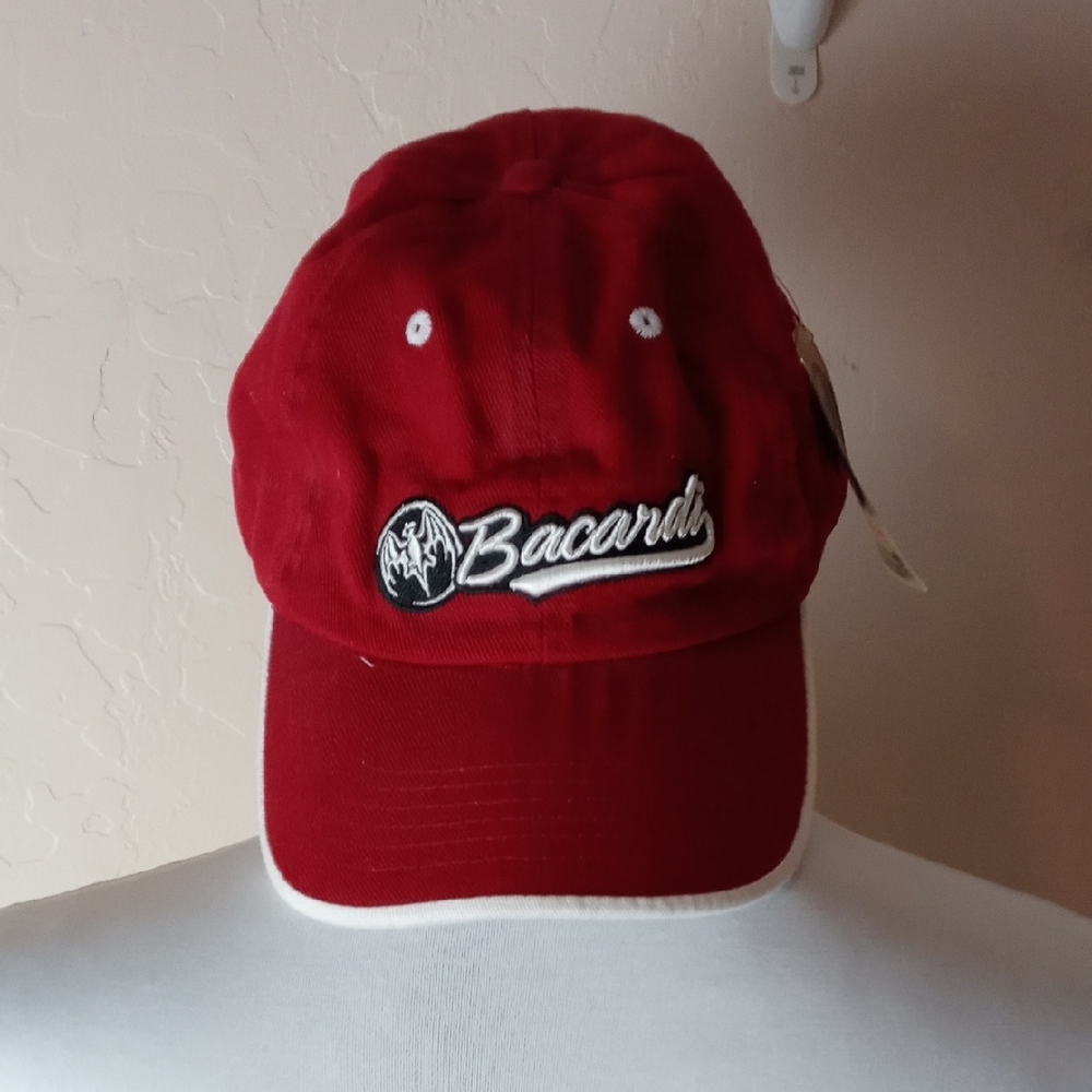 NWT Bacardi Red Baseball Cap